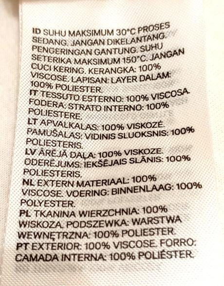 Dlhé bodkované šaty, h&m,36