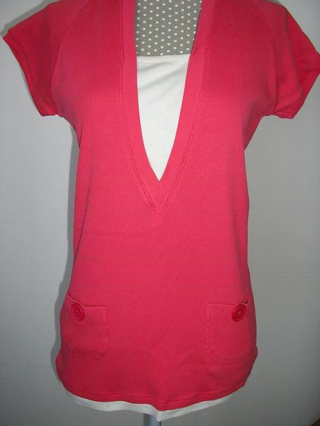 1192. papaya tričko s kapucňou, papaya,l