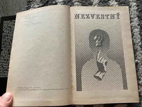 Nezvestný, skladačka, smrť a okolnosti-vyd.1979, 