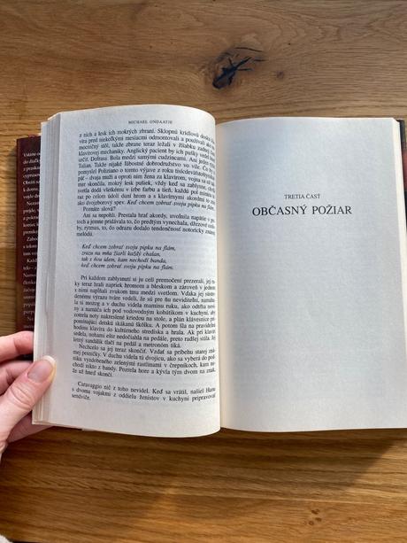 Kniha anglický pacient - michael ondaatje, 