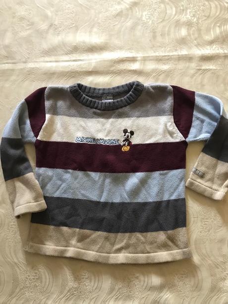 Sveter mickey maus disney, h&m,104