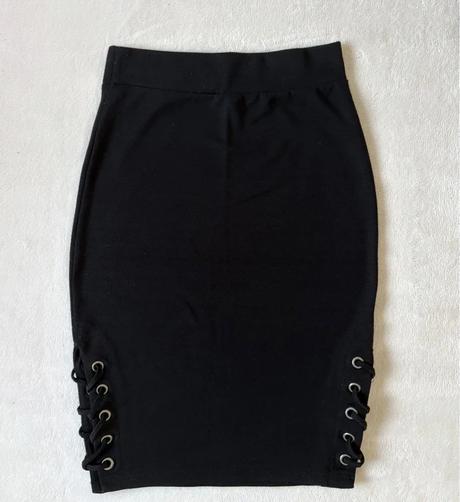 Puzdrová sukňa s rozparkami, amisu,xs