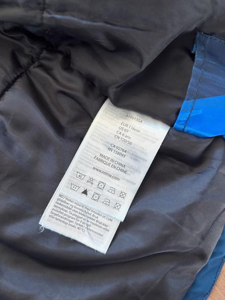 Reima nuotio zimná bunda veľ. 116, reima,116