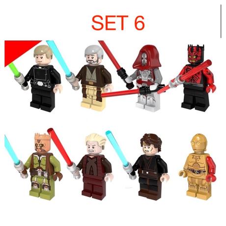 Rôzne figúrky star wars 1 (8ks),