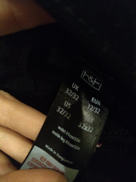 Pánske bavlnené nohavice, f&f,32