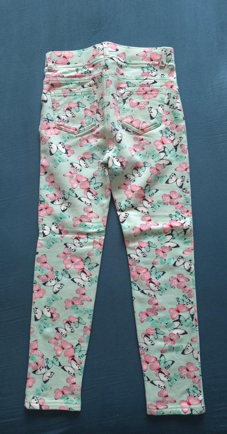 Predám  dievčenské džegíny zn. h&m, h&m,128