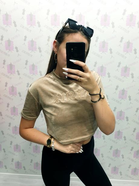 Siksilk crop top s, s