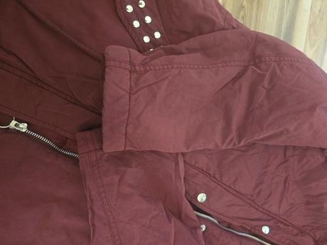 Bordová bunda, gate,xl