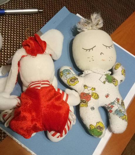 Plyšáci, látková bábika, 