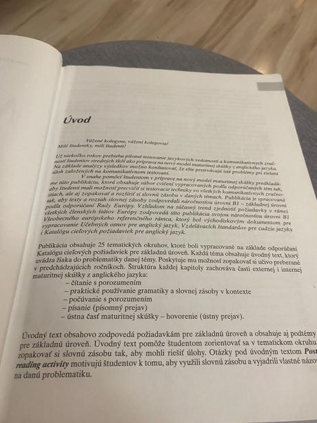 Nová maturita z angličtiny základná úroveň b1 + 2, 
