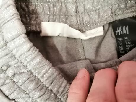 Nohavice 3ks, h&m,98