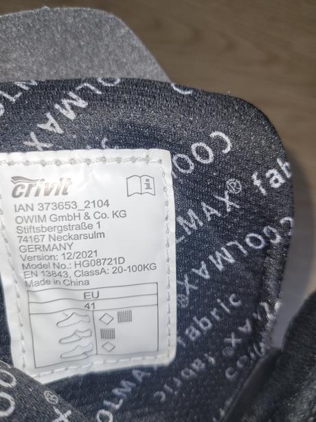 Kolieskové korčule, crivit,41