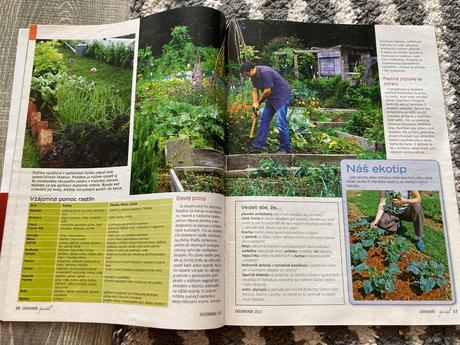 Časopisy záhrada 4ks,