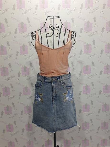 Rifľová sukňa xs/s, takko,xs