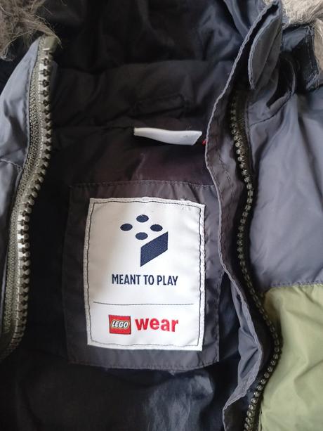 Zimna bunda lego vel. 4 roky, lego,104