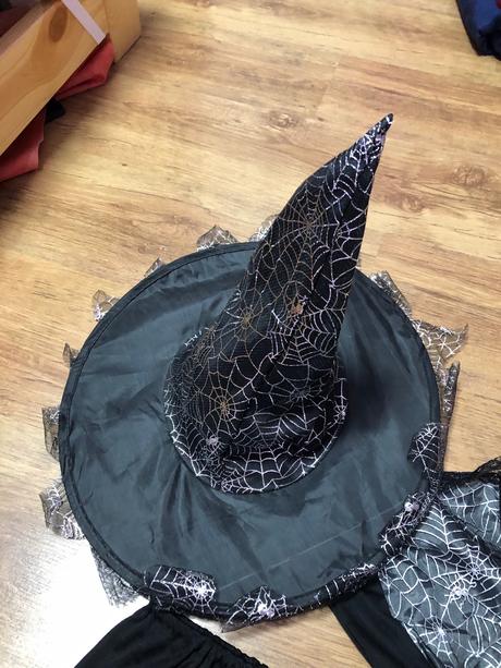 Bosorka karnevalový kostým pre diwvčatá,