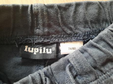 2x šortky lupilu 74/80, lupilu,80