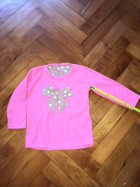 Dievčenské flísové pyžamko, 116