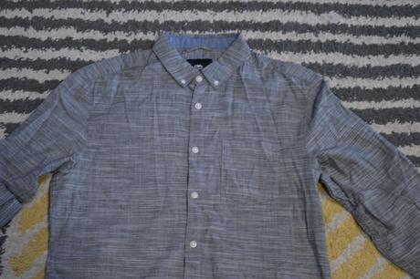 Šedá melírovaná košeľa, c&a,s