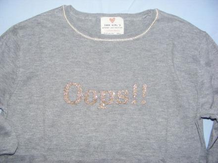 Pulover oops zn. zara, zara,164