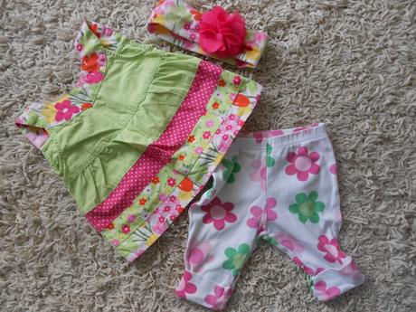 Tunika+leginy+čelenka+posta zdarma, gymboree,68