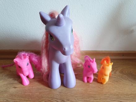 Poníky jednorožce - 4 ks,