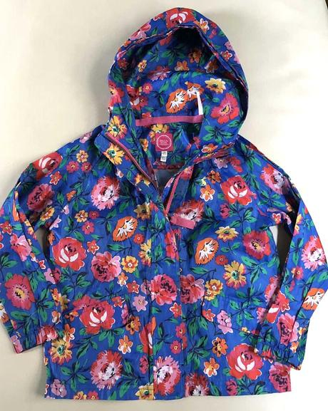 116 kvietkovana prechodna bunda,6 r., 116