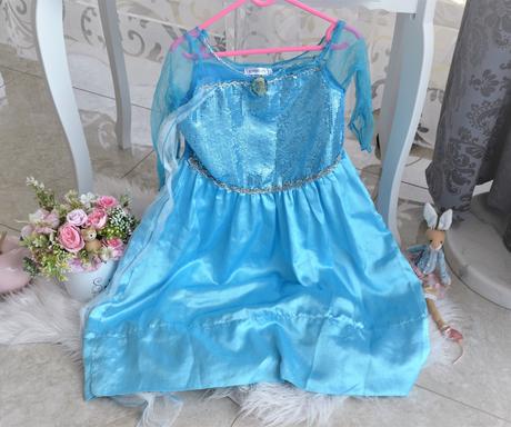 Karnevalové šaty elsa, 
