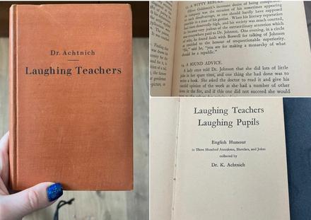 Laughing teachers, laughing pupils,