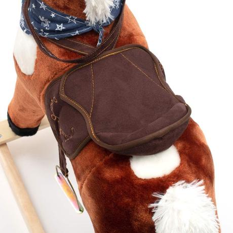 Babymix hojdací kôň jurášek so šatkou s melódiou,