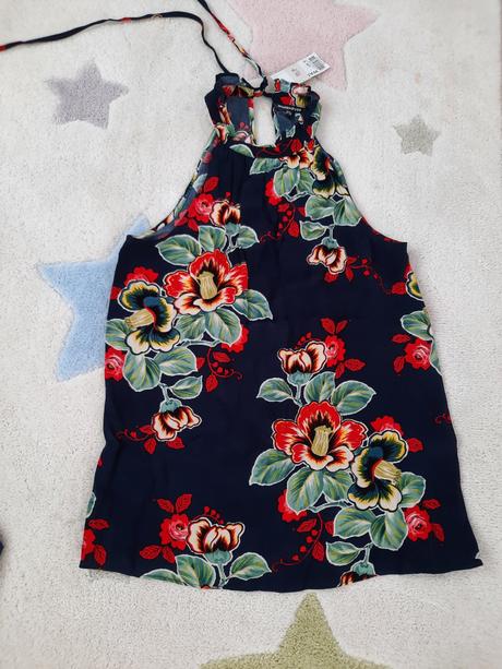 Blúzka bez rukávov s visačkou, warehouse,34