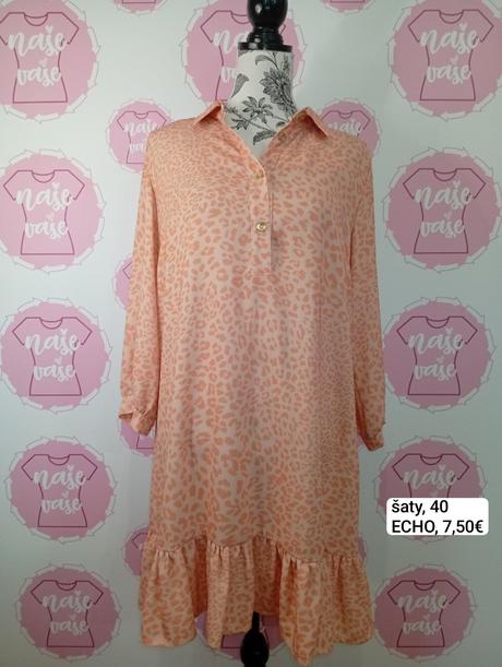 Vzorované šaty, 40