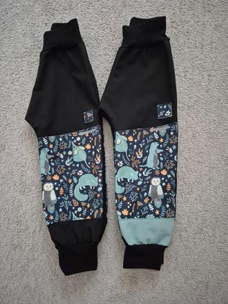 Softshell nohavice s reflexnymi prvkami, 98