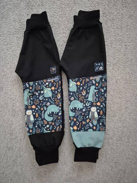 Softshell nohavice s reflexnymi prvkami, 98