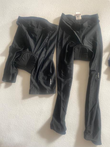 Cyklisticke leginy kratke + dlhe, decathlon,134