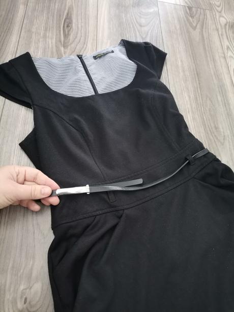 Čierne šaty, george,l