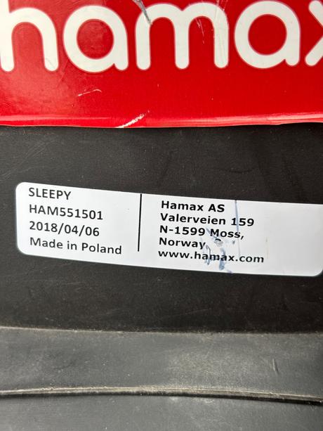 Hamax sleepy s príslušenstvom, 