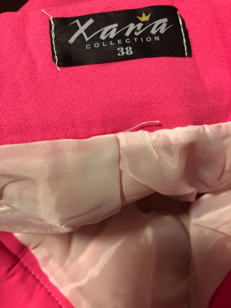 Ružová neónova sukňa, vel. 38, 38