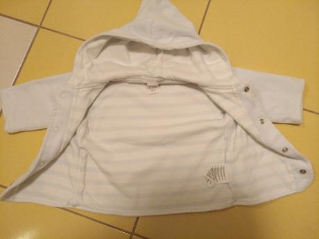 Podsita mikina/kabatik-c.62 (2-4 mes.), h&m,62