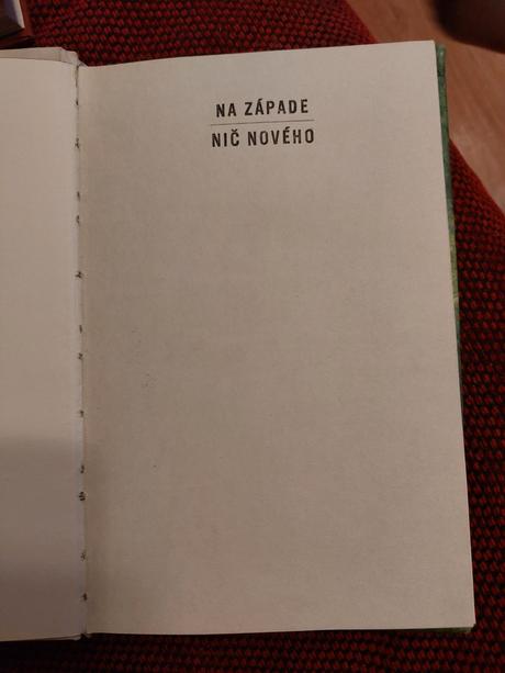 Na západe nič novè,