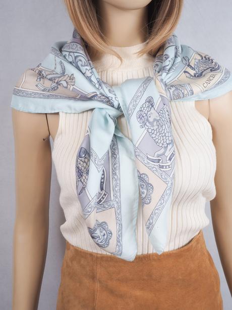 Luxusná hodvábna šatka, l