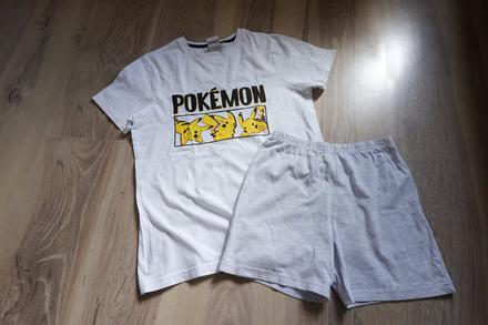 Bavlnená súprava pokemon, primark,146