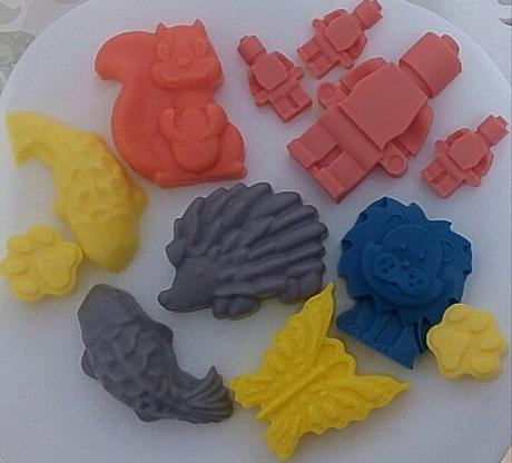 Veľká lesné zvieratká silikónová forma,