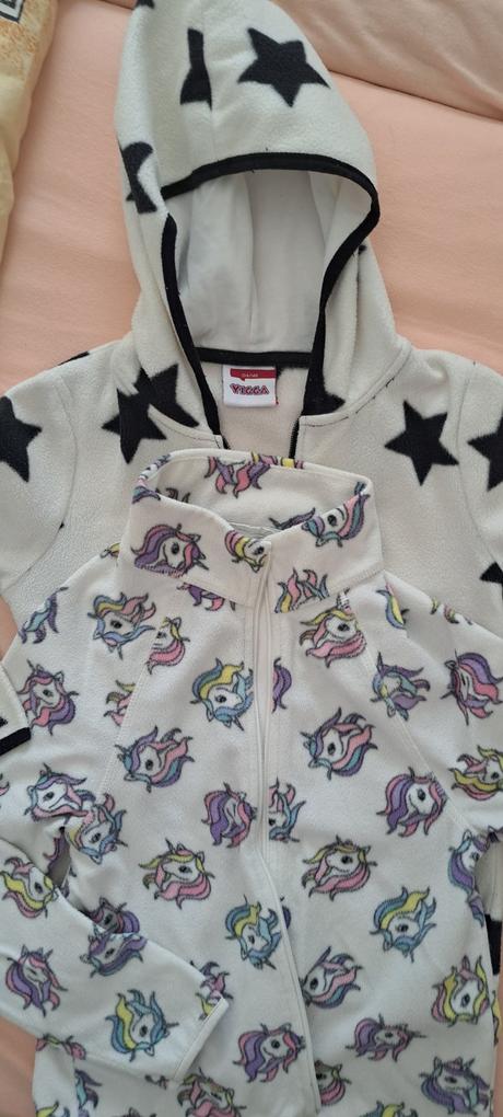 2x mikinky, h&m,134