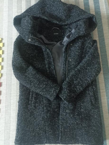 Kabát s prímesou vlny, vero moda,xs