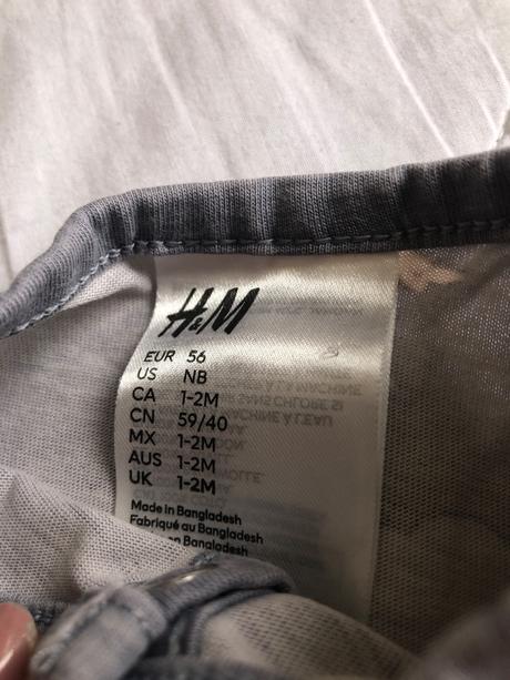 Pyžamko, h&m,56