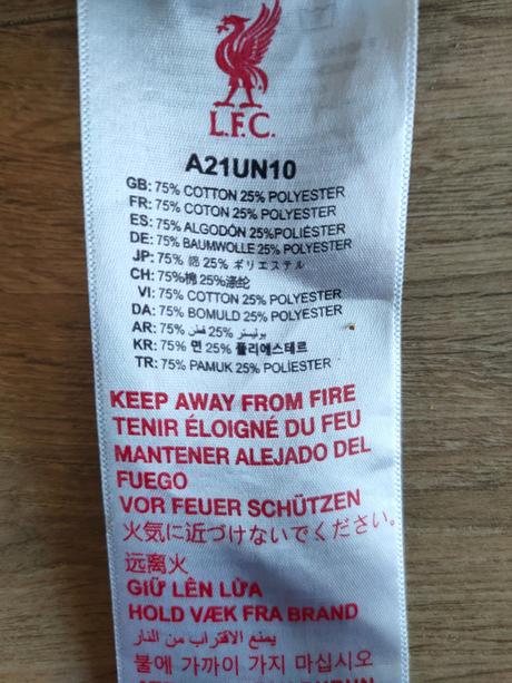 Chlapčenská mikina liverpool fc, 8-10 r., 140