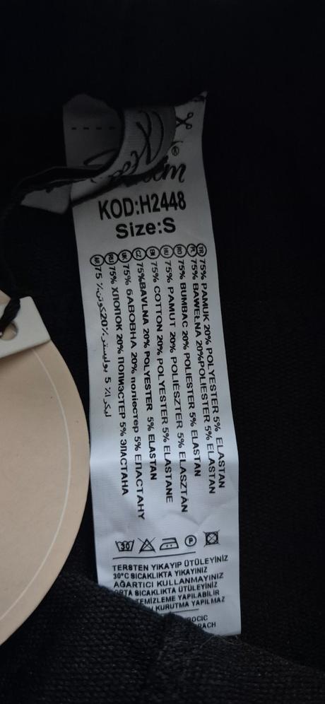 Tepláky čierne, xs