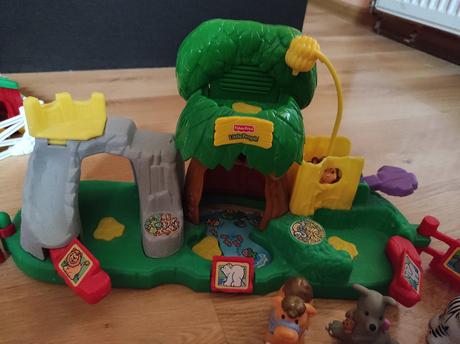 Zvuková zoo little people fisher price,