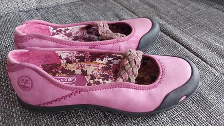 Kozenne balerinky, timberland,38